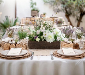 Boîte Rectangle en <span class=keywords><strong>bois</strong></span> ferme boîte à fleurs pour mariage salle à manger salon cheminée Table maîtresse décor - Product Image 6