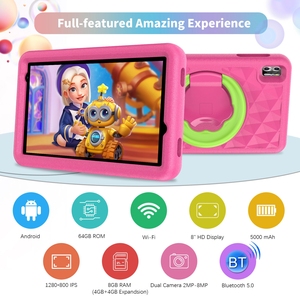 Mới Nhất pritom B8K 4G LTE Kid Máy Tính Bảng 4GB + 64GB <span class=keywords><strong>Android</strong></span> 12 Với Khe Cắm Thẻ Sim 8 Inch Quad Core Từ Xa Điện Thoại Điều Khiển Máy Tính Bảng PC - Product Image 2