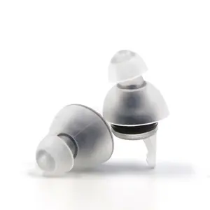 2024 novo logotipo personalizado tampões de ouvido de músico alta fidelidade redução de ruído proteção auditiva silicone para viagens tampões para ouvido de concerto