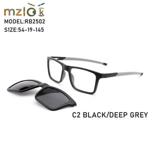 Gafas <span class=keywords><strong>de</strong></span> <span class=keywords><strong>sol</strong></span> deportivas <span class=keywords><strong>con</strong></span> logotipo personalizado TR90 <span class=keywords><strong>para</strong></span> hombre, gafas magnéticas, <span class=keywords><strong>lentes</strong></span> polarizadas, atributo óptico UV400 <span class=keywords><strong>para</strong></span> actividades al aire libre - Product Image 3