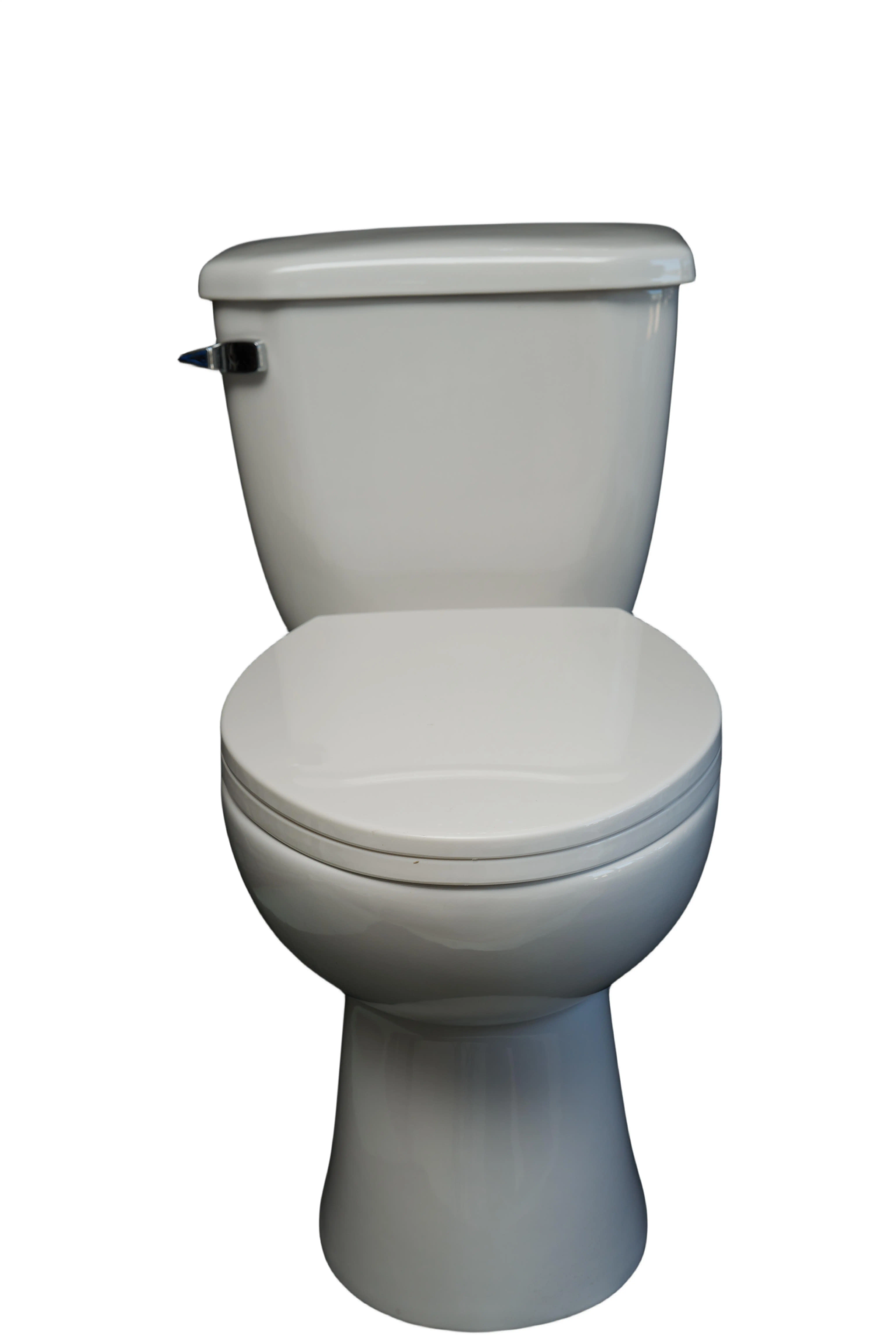 Penjualan terlaris kustom logo Flush Silent keramik Wc dua bagian Toilet untuk hotel
