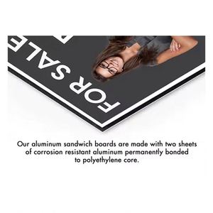 Panneau publicitaire personnalisé en plastique pour jardin, imprimé numériquement, pour agences immobilières, événements et anniversaires - Product Image 4