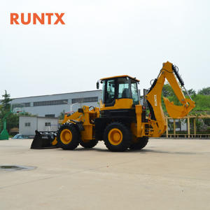 Maquinaria de movimiento de tierras RUNTX Motor Epa Retroexcavadora Diesel Nueva retroexcavadora remolcable Retroexcavadora 4x4 - Product Image 3