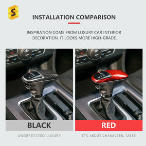 ES-N-TZZ-189 Challenger Véritable Fiber De Carbone Voiture Accessoires Intérieur de Changement De Vitesse En Fiber de Carbone Supérieure Pour <span class=keywords><strong>DODGE</strong></span> <span class=keywords><strong>prix</strong></span> de Gros - Product Image 6