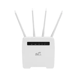High Speed Gigabit Mesh Wifi6 CPE Portable Wireless Ax1800 - Router Wifi 6 With Sim Card Slot 5G Nr Routeur