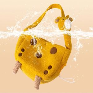 <b>Pet</b> <b>Carriers</b> Travel Products Cute Giraffe Dog <b>Carriers</b> Foldable Backpack Warm Winter Travel Bag Crossbody Design Portable - Product Image 6
