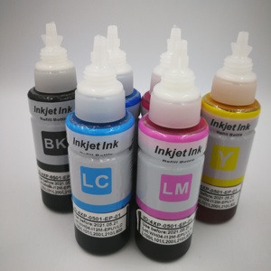 Không có thương hiệu số lượng lớn mực nhuộm 70ml chất lượng tốt nhất Refill mực nhuộm cho máy in phun Epson 003/004/544/504/103 mực nhuộm - Product Image 3