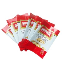 Imprimé personnalisé feuille métallique mangue chips séchées chips de banane sac d'emballage scellé à l'arrière chips de plantain snack alimentaire emballage croustillant