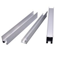 Profilés d'extrusion en aluminium, profilés en aluminium anodisé pour plafond, profilés en aluminium pour porte de douche