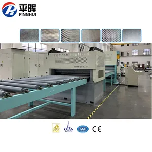 Metal Working Machine For Aluminum Plate Color Steel Plate Stainless Steel Plate Embossing Machinery