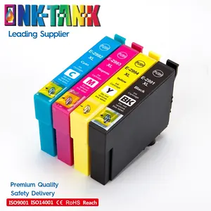 Tinta-tanque t29xl t2991 t2992 t2993 t2994 29xl premium compatível com cartucho de tinta de inkjet para epson xp 225 235 452 impressora