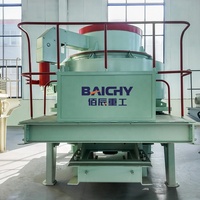 Concasseur VSI Baichy, machine de fabrication de sable artificiel, concasseur à axe vertical, concasseur mobile, équipement pour sable, gravier, marbre, granit