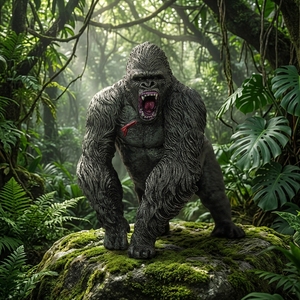 Figura <span class=keywords><strong>de</strong></span> Acción <span class=keywords><strong>de</strong></span> PVC <span class=keywords><strong>de</strong></span> Gorila King Kong, Grande, Sólida, Ecológica y <span class=keywords><strong>de</strong></span> Alta Calidad, Modelo <span class=keywords><strong>de</strong></span> Animal Salvaje <span class=keywords><strong>de</strong></span> Simulación, Edición <span class=keywords><strong>de</strong></span> <span class=keywords><strong>Coleccionista</strong></span> - Product Image 2