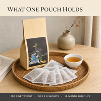 Teh Herbal Ginseng Goji Ten Treasure dalam Kemasan Sachet 150g, Bersertifikat ISO, Kualitas Premium, Teh Kesehatan, Grosir, OEM, ODM, Label Pribadi