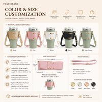 Manchon de luxe personnalisé pour tasse à café avec rivets, support antidérapant en cuir PU pour gobelet à thé Boba