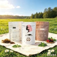 Bolsitas de Té Verde / Bolsas de Plástico para Empacar Té / Bolsitas Pequeñas para Té, Café y Azúcar