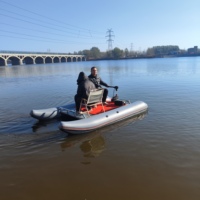 Fabricación Personalizada de Tubos Flotantes Plegables para Pesca, Balsa Inflable de PVC Resistente para Surf, Fabricante Chino