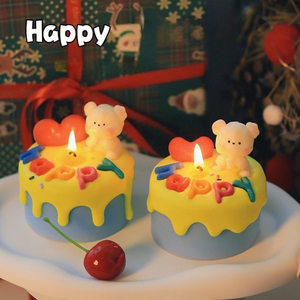 Lindas velas novedosas para cumpleaños Navidad Acción de Gracias Diwali Día de la madre para decoración de pasteles y uso festivo - Product Image 2