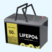 12.8V 24V 12V 180Ah 100Ah 200Ah 300Ah 500Ah Baterai Lithium Iron LifePo4 Siklus Dalam untuk Penyimpanan Energi Surya, Golf Cart, RV, dan Kapal Laut