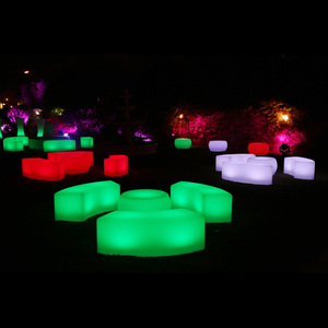 Meubles de bar lumineux, chaise et tabouret LED illuminés, chaises longues - Product Image 3
