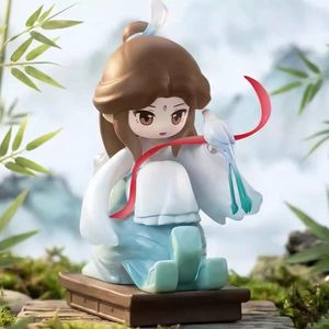 Nouvelles figurines de collection officielles Heaven Officials Blessing Ling Fu Xiang Rui Series, boîte mystère, 4 pièces/boîte, décorations de bureau mignonnes - Product Image 4