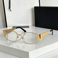 Nouvelle Arrivée Lunettes de Soleil Métalliques Carrées Blanches Tendance Vintage Verres Dégradés UV400 Unisexe Idéales pour la Conduite et la Pêche