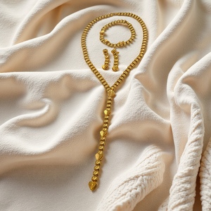 Juego de Joyería Africana Estilo Dubái de Alta Calidad, Chapado en Oro, para Bodas, Fiestas, Aniversarios, Regalo, Joyería de Boda - Product Image 2