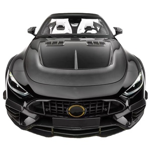 Kit de Carrocería de Fibra de Carbono para Mercedes <span class=keywords><strong>SL63</strong></span>, Difusor Delantero, Alerón, Capó y Guardabarros de Fibra de Carbono MSY Mejorados para <span class=keywords><strong>SL63</strong></span> - Product Image 1
