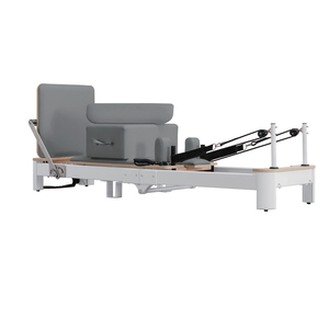 Appareil de Pilates pliable Newme pour entraînement complet du corps, avec structure en alliage d'aluminium et en bois, pour la maison et le studio - Product Image 3