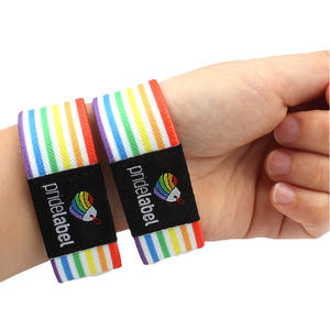 Bracelet NFC réutilisable NFC Wrist Nand Stretch Woven RFID Bracelets NFC en tissu élastique - Product Image 3