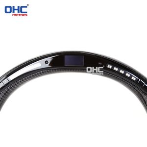 Volant en fibre de carbone intelligent à LED pour Chevrolet <span class=keywords><strong>Corvette</strong></span> C6 2006-2013 Zr1 Z06 avec indicateur de changement de vitesse à LED, entrepôt américain - Product Image 3