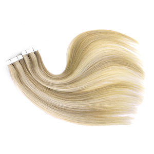 Extensions de cheveux Remy KSWIGS à bandes adhésives, cheveux humains vierges non traités, invisibles, sans couture, ondulation naturelle, cuticules intactes, sans nœuds. - Product Image 5