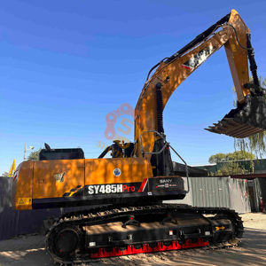 Sany SY485H Heavy Duty Excavator 50 Ton Mining Digger Isuzu Engine Reinforced Boom High Production Earthmoving Machine Ready - Product Image 1