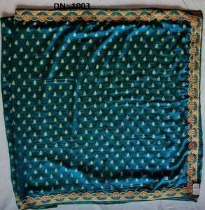 Bordado pesado con trabajo de perlas Saree Ropa de fiesta para damas Ropa india y pakistaní - Product Image 2