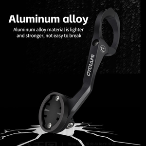 Support d'extension de capteur d'ordinateur de vélo en alliage d'aluminium CYCLAMI NEW avec logo personnalisé pour ordinateur de vélo Barfly - Product Image 2