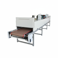 Séchoir à air chaud continu, four de cuisson, tunnel de séchage infrarouge pour fibres de carbone, haute efficacité, faible coût, antistatique