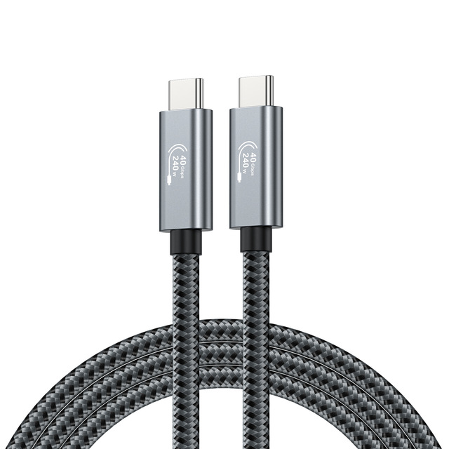 USB4.0 40Gbps Type C to C Cable PD3.1 240W Blazing-Fast Charging Cable for PS5 Nintendo Switch Galaxy S24 MacBook Pro