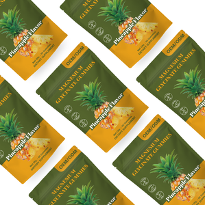 Venta al por mayor Magnesio Glicinato Gummies Natural Vegano Memoria Sueño Alimentos Suplementos a granel 400mg Magnesio Glicinato Gomitas - Product Image 3