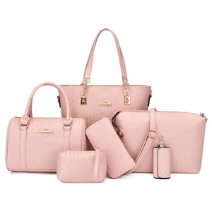 Nouvelles dames beauté épaule femmes 6 pièces grand sac à main ensembles mode sacs à main - Product Image 2