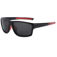 Lunettes de soleil polarisées pour hommes et femmes, monture PC, protection UV, filtre anti-lumière bleue, lunettes de sport pour la conduite