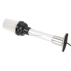 Luces LED para Barcos, Blancas, 360 Grados, Plegables, con Enchufe Fijo, Luz de Popa, 3NM, Luces Blancas - Product Image 3