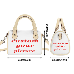 Nuevo Bolso de Mano con Logotipo Personalizado, Bolso Tipo Almohada con Estampado Tribal Polinesio de Fiji y Samoa, Bolso de Mano de Cuero PU para Mujer, Bolso Tote, Bolso Bandolera - Product Image 6