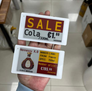 Étiquettes de rayon électroniques 2,4 GHz E Ink API BLE Bluetooth, affichage 2,9 pouces SPI EPD ESL, étiquettes de prix numériques E Ink E-Paper - Product Image 2