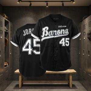 Maillot de baseball personnalisé pour femme, imprimé, 100 % polyester, anti-bactérien, manches courtes, pour adultes, Coupe du Monde de Baseball 2026 - Product Image 4