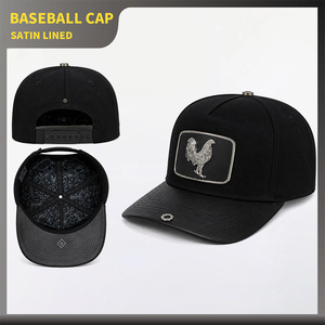 Gorra de Béisbol Personalizada con Bordado Elegante, Ajustable, Calidad G5, Visera Curva, 5 Paneles, <span class=keywords><strong>San</strong></span> Judas, Gorras Snapback con Pines Metálicos - Product Image 4