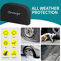 Housse de pneu de camping-car haut de gamme, imperméable, résistante aux UV et anti-poussière, pour le stockage extérieur et les programmes d'approvisionnement d'accessoires pour concessionnaires