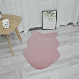 Alfombra peluda esponjosa de piel sintética suave para el hogar, dormitorio, sala de estar, cocina, alfombrilla peluda hecha a máquina, pila de felpa - Product Image 3