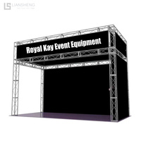 Disco DJ fiesta 1M configuración portátil perno espiga aluminio luz truss