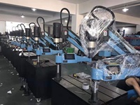 Mesin TAP listrik berkualitas tinggi M6-M30 mesin Tapping elektrik layar sentuh lengan fleksibel