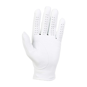 Guante de <span class=keywords><strong>Golf</strong></span> Blanco Premium para Hombre, de Cuero Cabretta, Transpirable y Suave, para <span class=keywords><strong>Mano</strong></span> Izquierda, con Logotipo Personalizado - Product Image 2